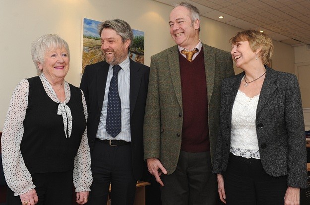 From Left: Ang Rogers, Keir Hirst, Jeremy Taylor and Diana Packwood
