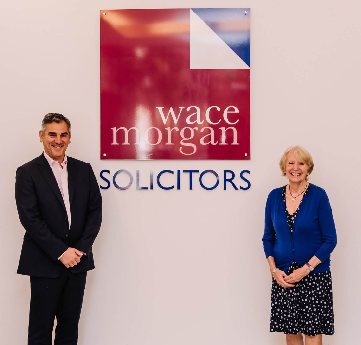 New Managing Director Chris Detheridge and former managing director Diana Packwood